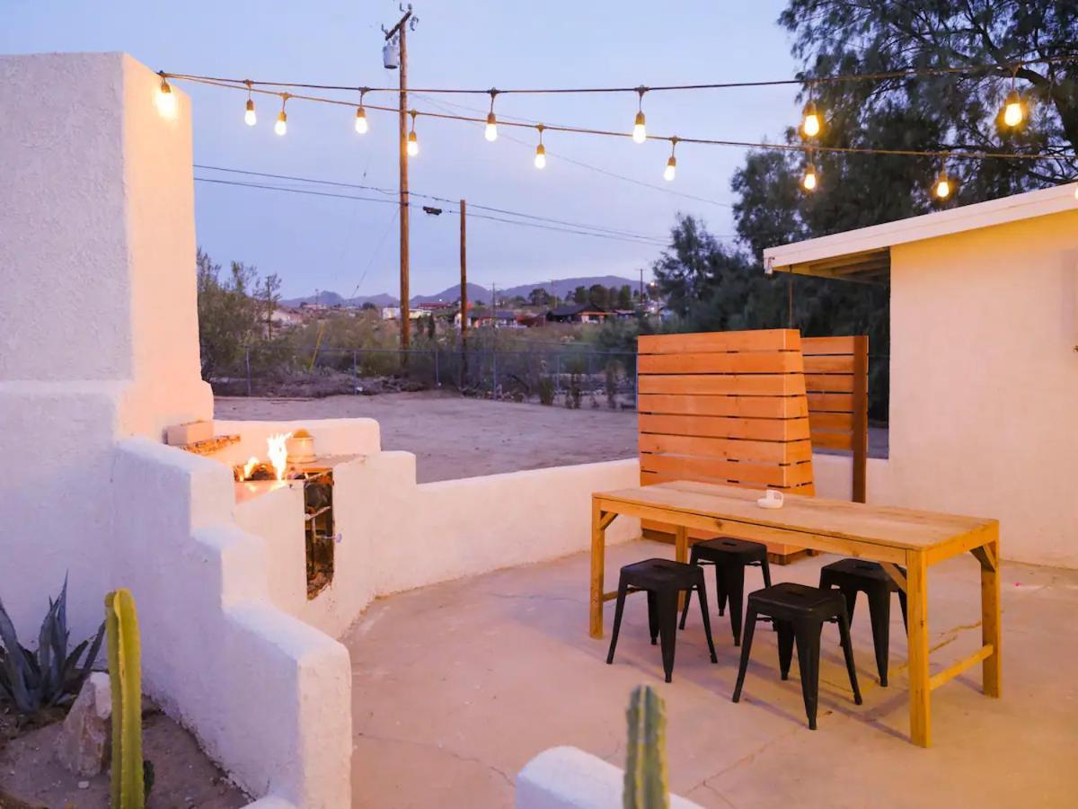 The Zen - Outdoor Shower, Gas Fireplace, Walkable To Shops & Restaurants Joshua Tree Extérieur photo